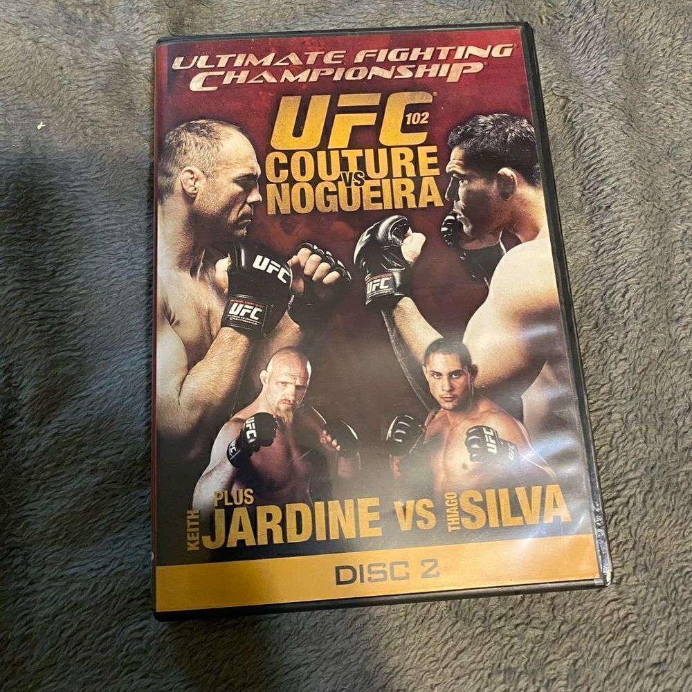 UFC championship 102 dvd